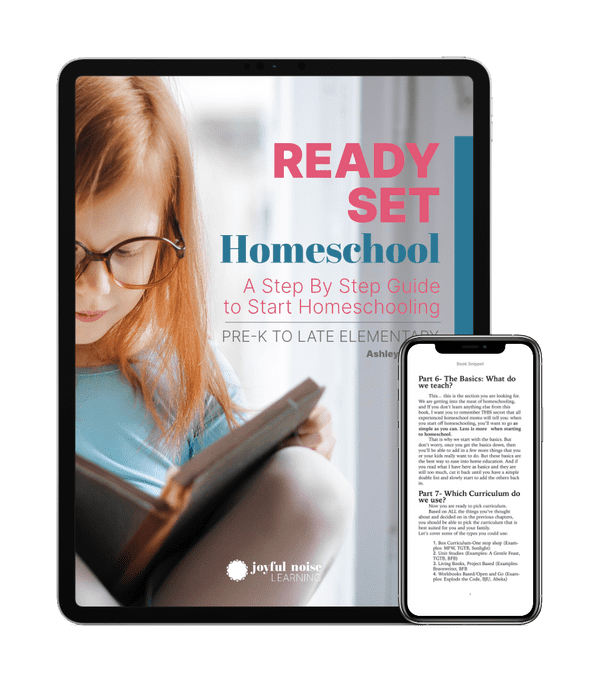 Ready Set Homeschool eBook